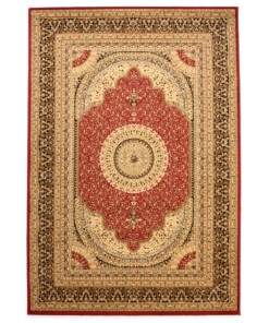 Tapis persan - Mirage Nomad rouge/beige - overzicht