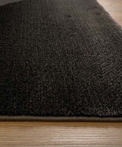 Tapis abstrait - Vision noir/gris - close up