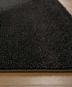 Tapis Moderne - Vision noir/gris - close up