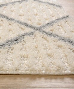 Tapis scandinave - Fjord Hav Crème - close up