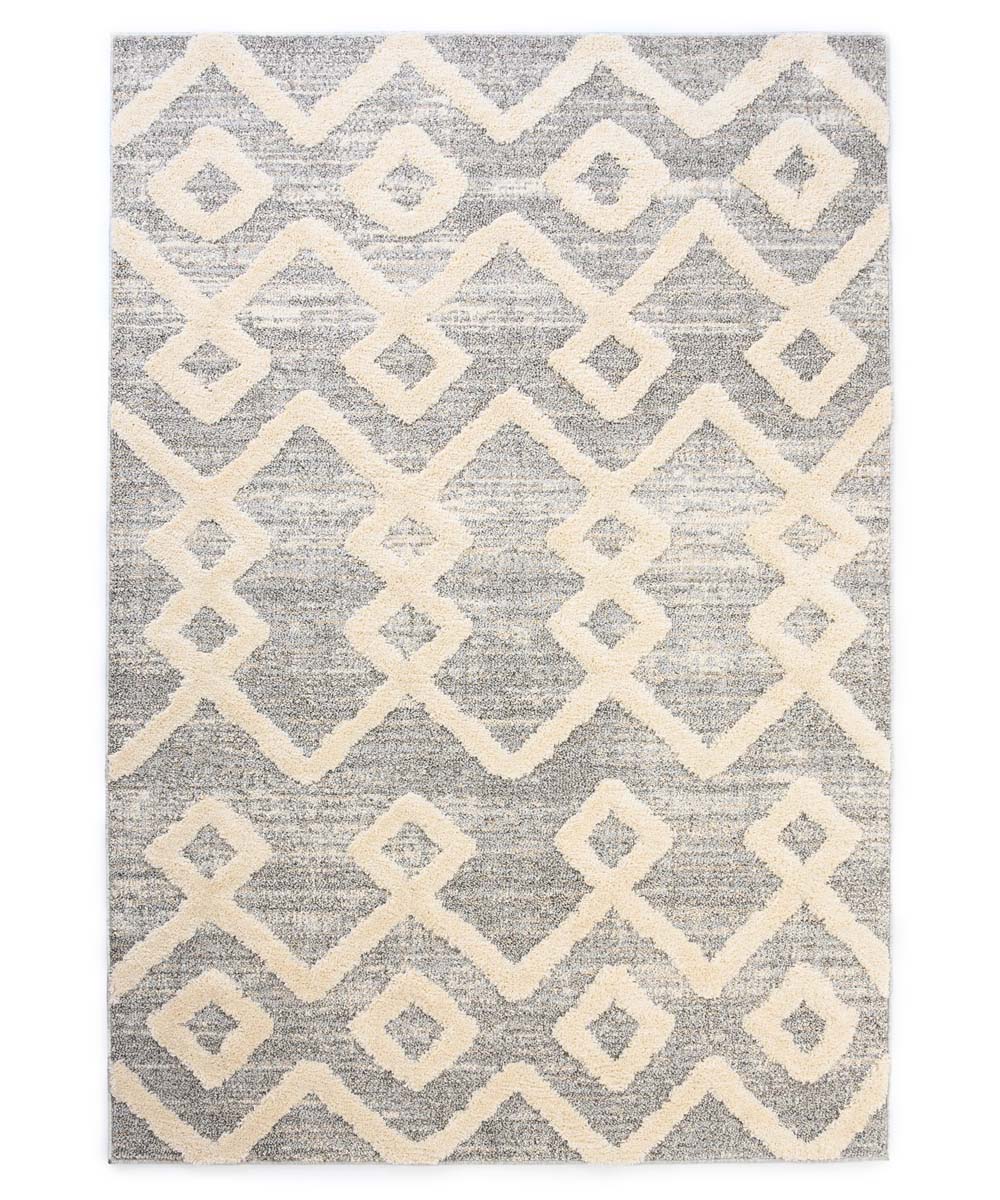 Tapis scandinave - Fjord Fosse gris/Crème - overzicht