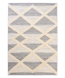 Tapis scandinave - Fjord Farger gris/Crème - overzicht