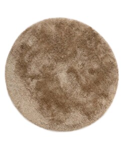 Tapis Shaggy Rond - Meadow beige - overzicht