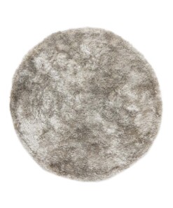 Tapis Shaggy Rond - Spark argent - overzicht