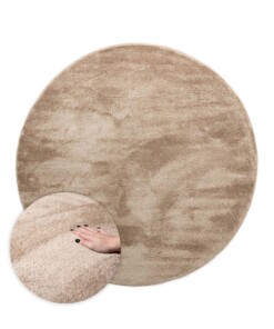 Tapis velours Rond - Flair beige - overzicht