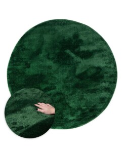 Tapis velours Rond - Flair vert émeraude - overzicht