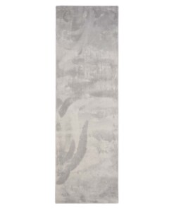 Tapis de couloir poil ras moelleux - Plush argent - overzicht