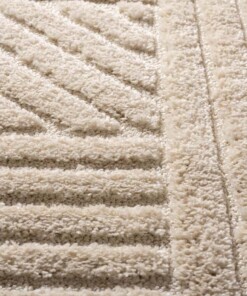 Tapis scandinave - Arc Edge Crème - close up