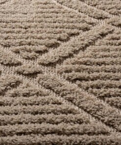 Tapis scandinave - Arc Gem beige - close up