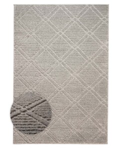 Tapis scandinave - Arc Gem gris clair - overzicht