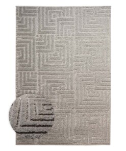 Tapis scandinave - Arc Shade gris clair - overzicht