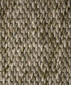 Tapis en laine - Vridning vert olive - close up