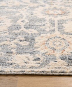 Tapis vintage - Classic Marjorie bleu - close up