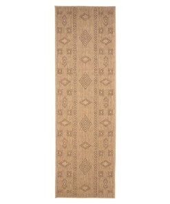 Tapis de balcon aspect jute - bohème Bliss beige/marron - overzicht