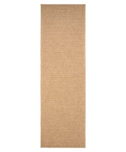 Tapis de balcon aspect jute - bohème Stripe beige - overzicht