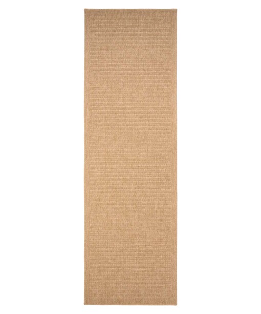 Tapis de balcon aspect jute - bohème Stripe beige - overzicht