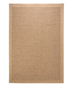 Tapis d'extérieur aspect jute - bohème Stripe beige/marron - overzicht