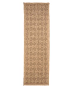 Tapis de balcon aspect jute - bohème Jewel beige/marron - overzicht