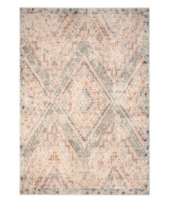 Tapis bohème - Fancy Riya rose/vert - overzicht