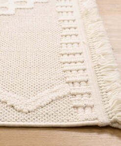 Tapis - Knit Fusion blanc - close up