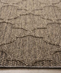 Tapis de balcon - Trellis Retreat gris - close up