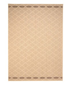 Tapis d'extérieur petit losange - Retreat beige - overzicht