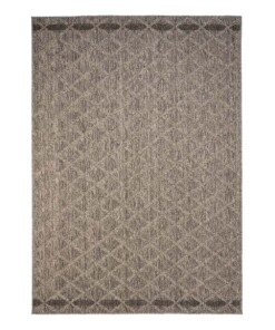 Tapis d'extérieur petit losange - Retreat gris - overzicht