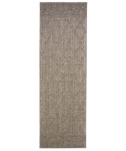 Tapis de balcon bohème - Retreat losange gris - overzicht