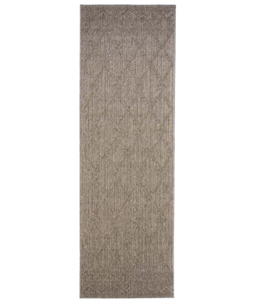 Tapis de balcon bohème - Retreat losange gris - overzicht