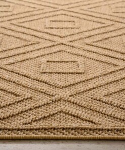 Tapis d'extérieur design - Retreat beige - close up