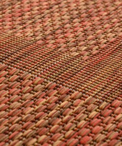 Tapis d'extérieur - Sunset terracota - close up