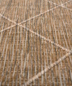 Tapis d'extérieur - Horizon Dune gris clair/beige - close up